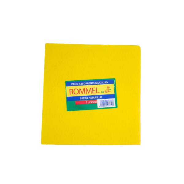 Paño Amarillo Multiuso Rommel 38X40