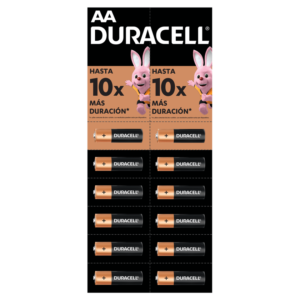 Pila Alcalina AA  Duracell - 12 un
