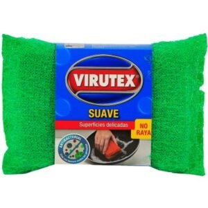 Esponja Fibra Abrasiva Virutex 12 x 16 cm