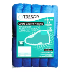 Cubre Calzado Tresor 50 Pares Azul