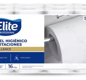 P.Higiénico Elite 2 hj bolsa 48 rollos x 20 mt hab. (SKU 10010885)