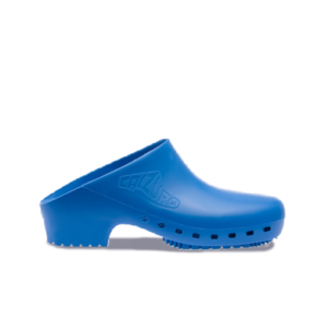 Zueco Calzuro S 33-34 azulino, sin perforaciones,sin soporte (SKU 10080007)