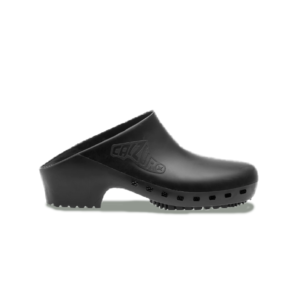 Zueco Calzuro 40-41 Negro Sin Perforaciones Sin Soporte De Talon