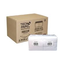 Servilleta cocktail cj 15 paq 200 un - 24 x 24 cm Tecnop (SKU 10010856)