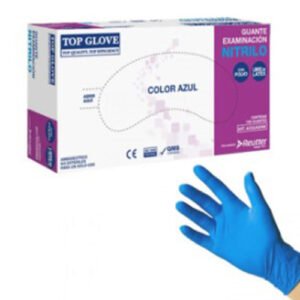 Guante Nitrilo Talla S Top Glove S>P Azul