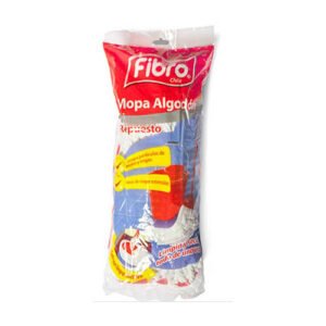 Mopa Humeda Domestica Algodon Fibro 200Gr