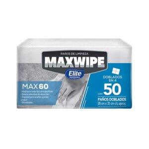 Maxwipe Max60 50Hj Doblado Paquete