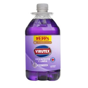 Limpiador De Piso Virutex 4Lts Nanoparticulas Cobre Lavanda