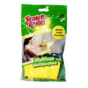 Guante Aseo Amarillo Talla M