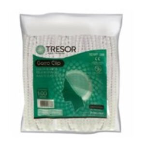 Gorro Clip Blanco 100Uni Tresor