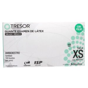 Guante Latex Talla Xs Tresor C P Bco Reutter