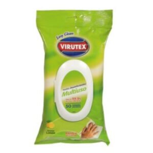Toalla Desinfectante Virutex 50Un Limon Pocket