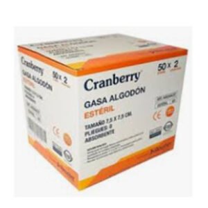 Gasa No Tejida 7,5X7,5 X2Cj X50Uni