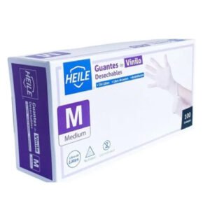Guante Vinilo Talla M Blco S P , Sbs>Hl 100Un (SKU 10010698)