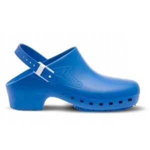 Zueco Calzuro S, 44-45 azul, sin perforaciones, con soporte (SKU 10080045)