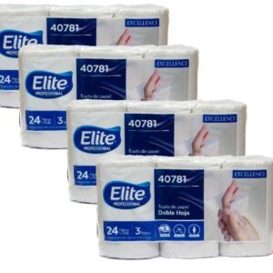 Toalla Rollo Elite 4 Paquetes de 3 Rollos X 24 Mt (SKU 10010762)