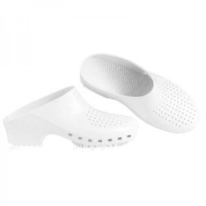 Zueco Calzuro C 34-35 blanco, con perforaciones,sin soporte (SKU 10080015)