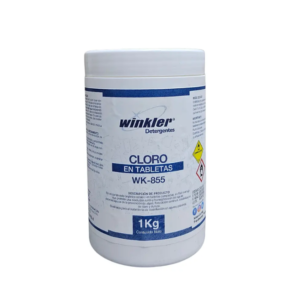 Cloro 5 tabletas 200 gr  triple acción WK 855TA, 1 Kg